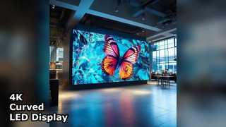 Indoor LED-scherm 4K wandmontage